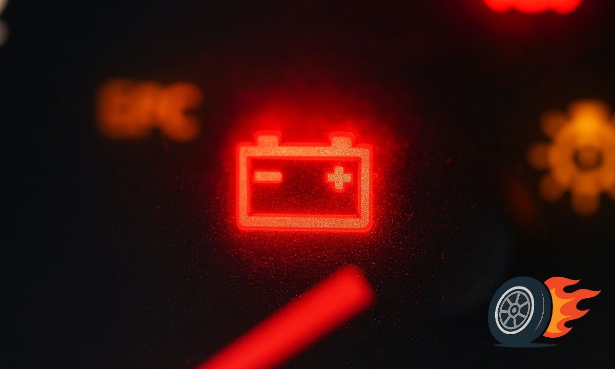 ikona baterie auto kontrolka baterie