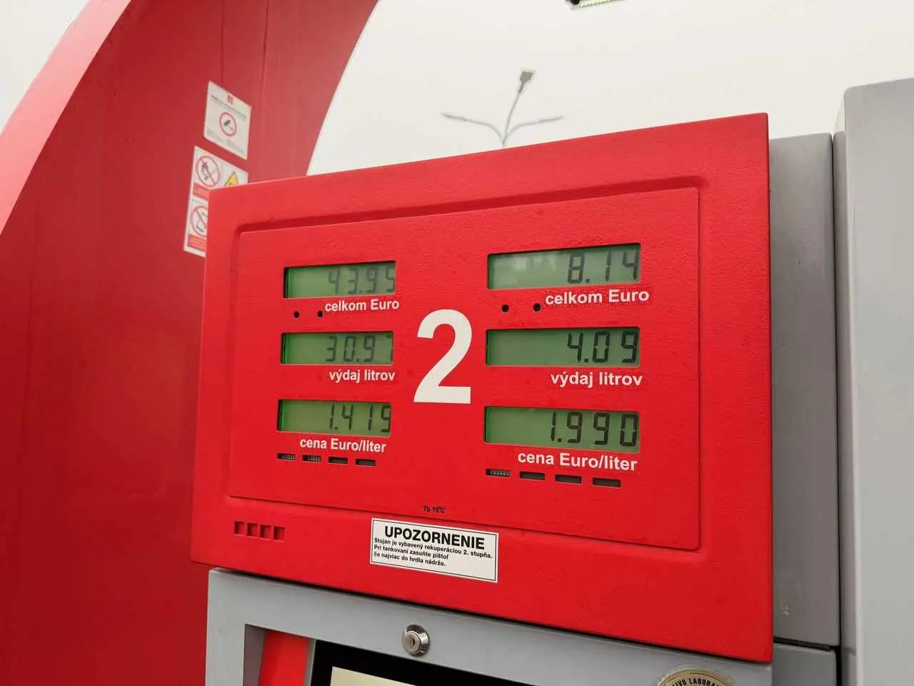 tankovaci automat palivo benzin nafta