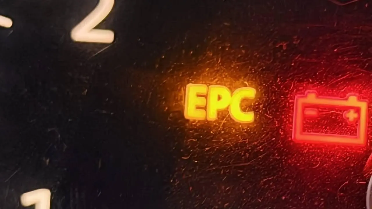 kontrolka EPC a kontrolka motora auta