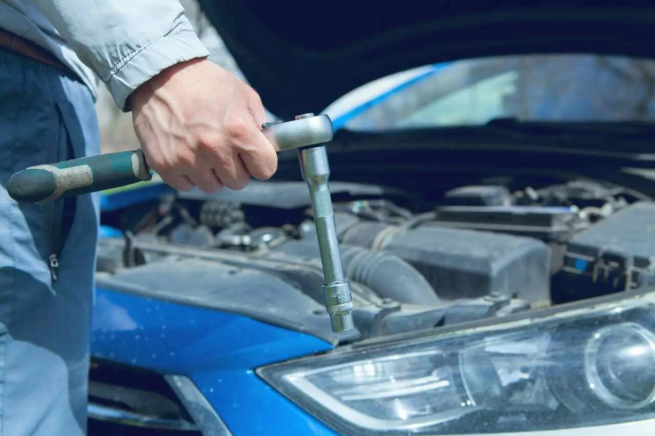 auto v servise oprava