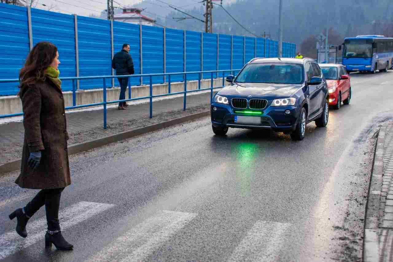 zelene svetlo test auto